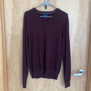 Land’s End Mens Long Sleeve V-neck sweater